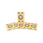 Panj Para Set Colour Coded (6-Volume Tajweed Quran) – 16-Line Bold Arabic Script Four-Color Printing by Qudratullah Company